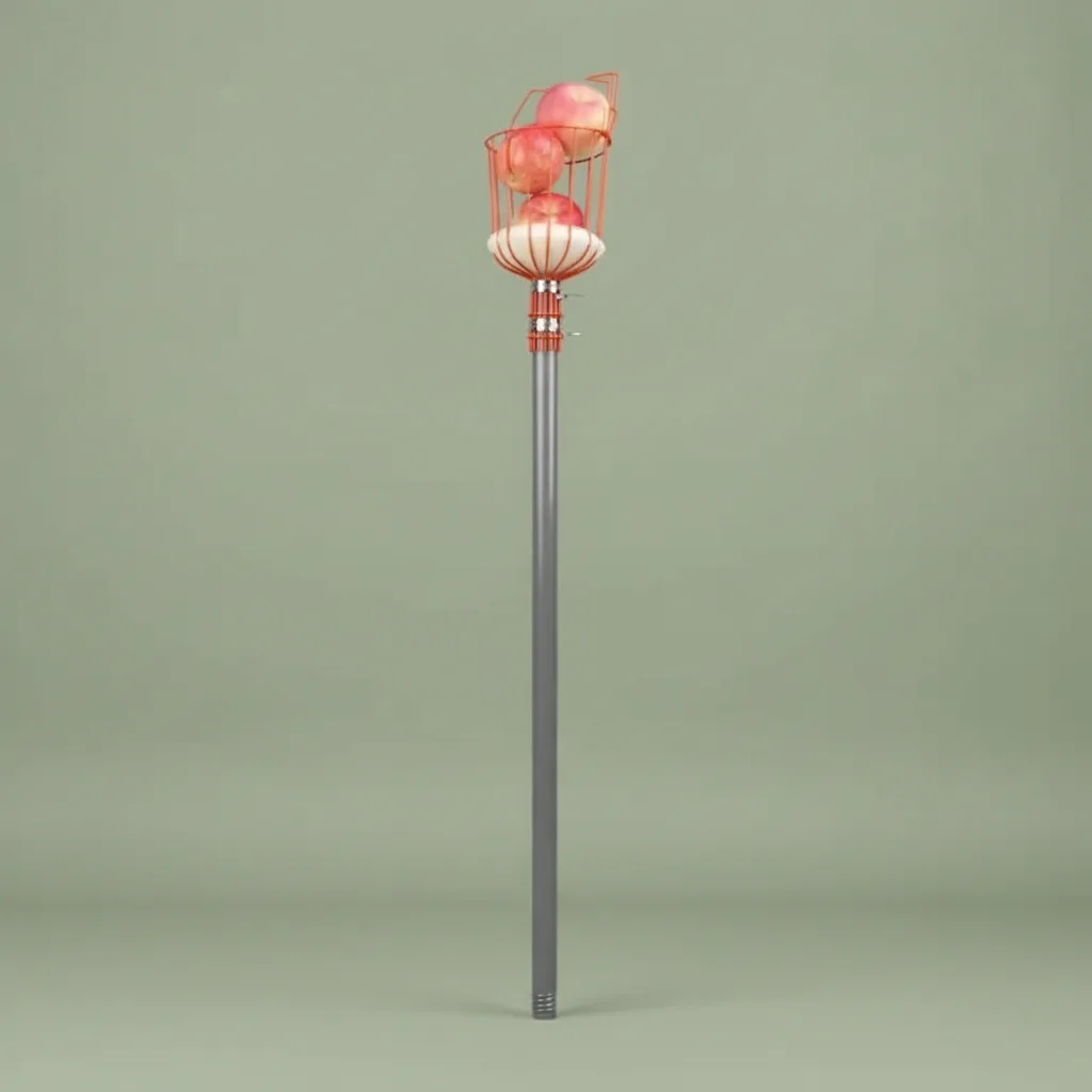 Cueille-fruits télescopique